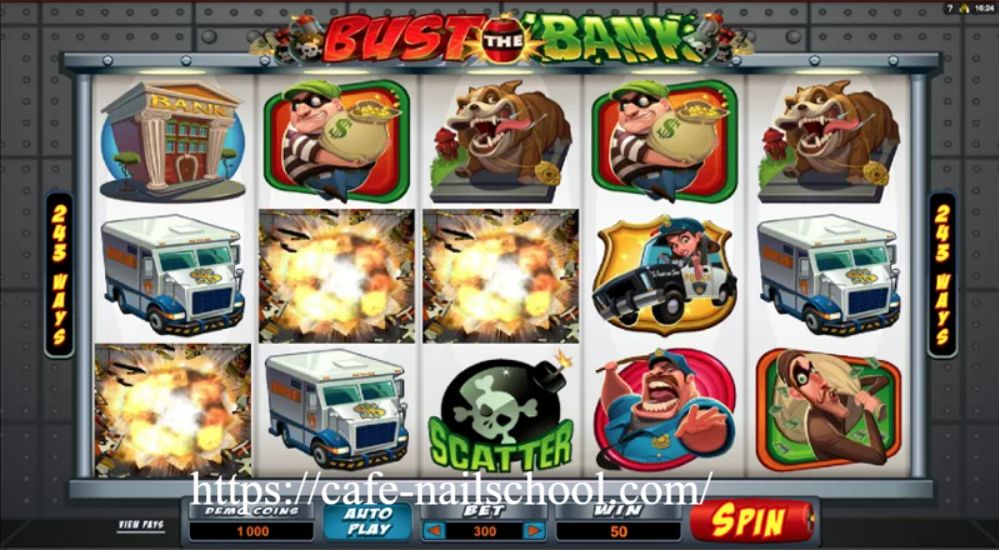 Bust The Bank: Slot Aksi Perampokan Bank